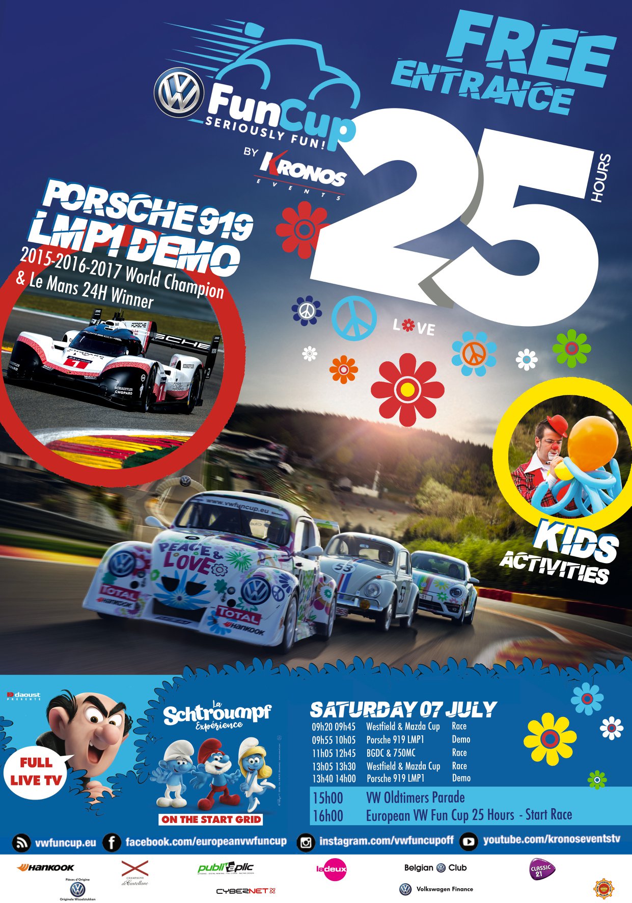 image 0 - The 25 Hours VW Fun Cup Poster Unveiled!