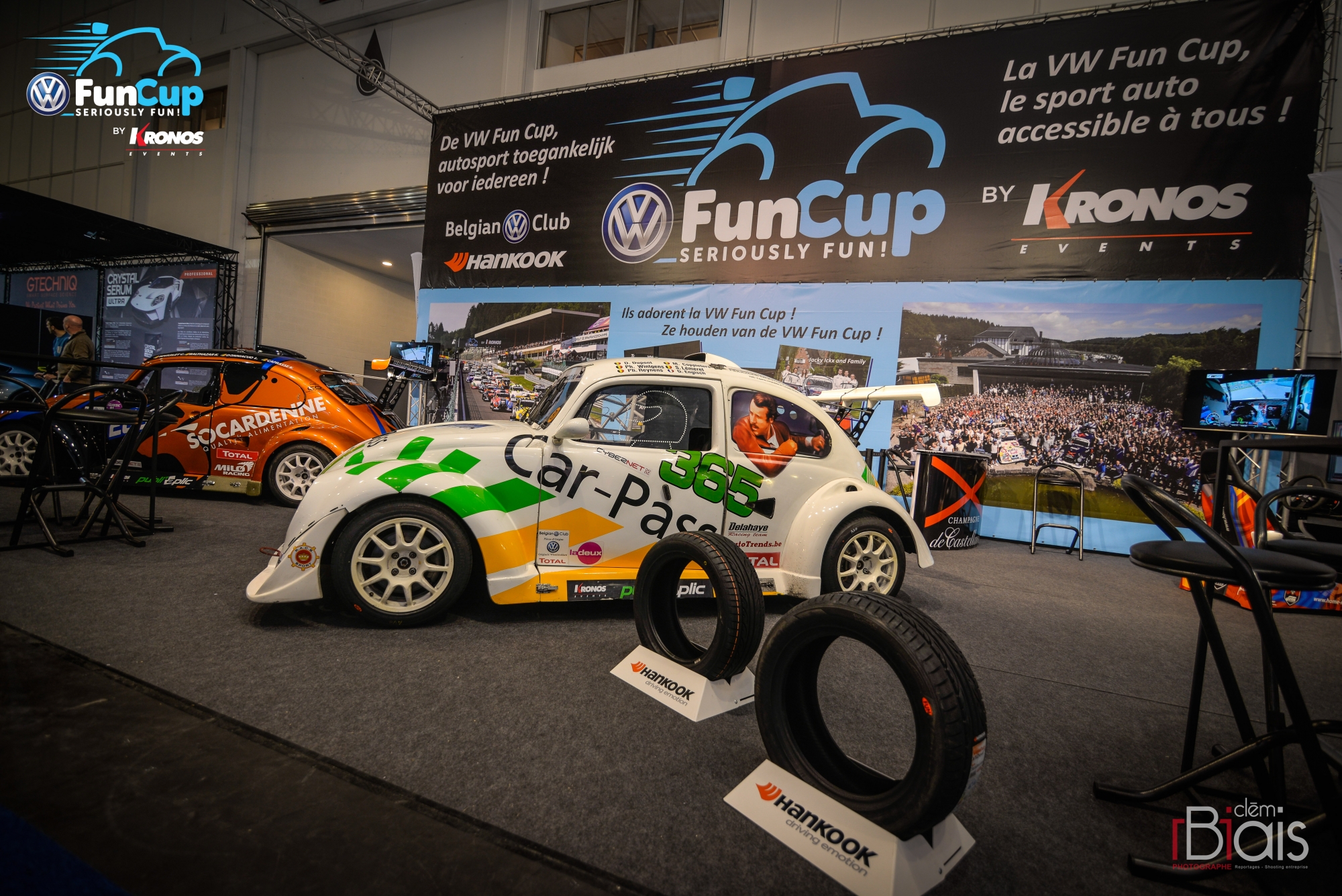 image 0 - Autosalon: win negen keer een codrive tijdens een race van de European VW Fun Cup!