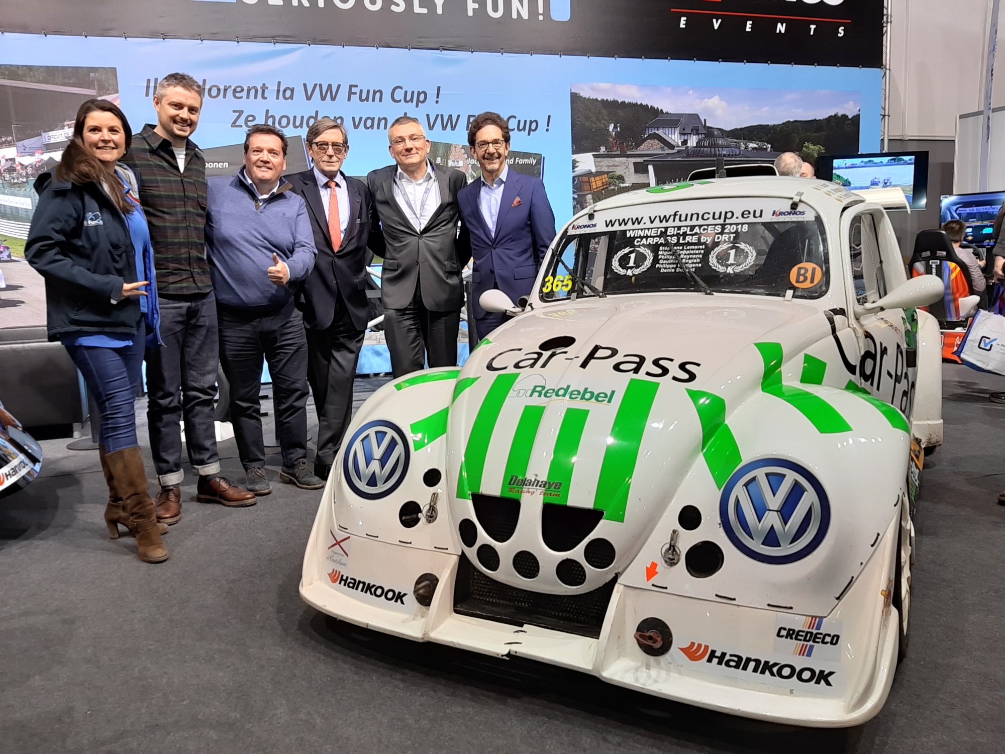 image 2 - DRM Motorsport accueille « Car Pass-LRE »  pour la saison 2019 de VW Fun Cup !