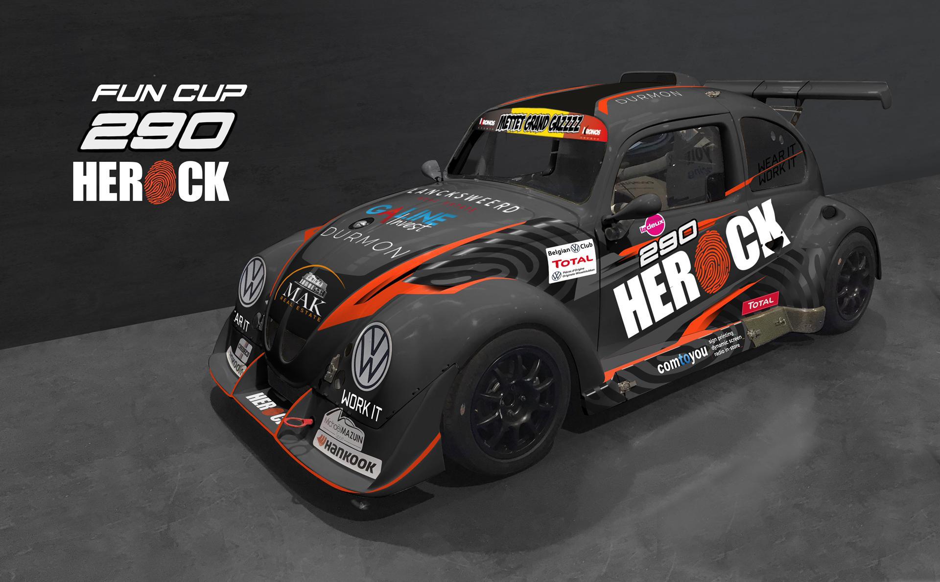 image 0 - Een tweede, ambitieus seizoen voor Herock by Comtoyou in de VW Fun Cup powered by Hankook