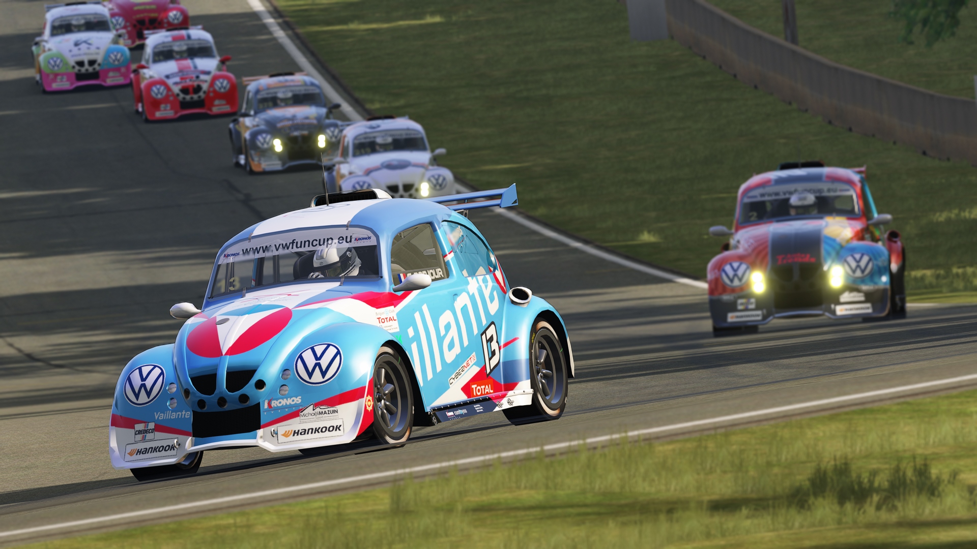 image 2 - De rijders van Vaillant en Leader blikken vooruit op de komende manche van de VW e-Fun Cup