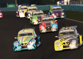Een bijzonder internationale Xmas Race voor de VW e-Fun Cup!