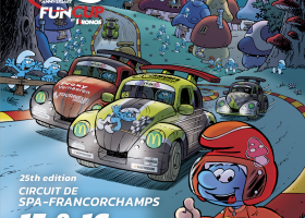 Des Schtroumpfs sur l’affiche et un nouveau logo pour la 25ème édition anniversaire des Hankook 25 Hours Fun Cup